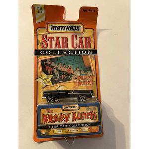 Matchbox Star Car Collection The Brady Bunch 55 Chevy Convertible Black